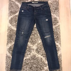 Distressed Boyfriend Jeans